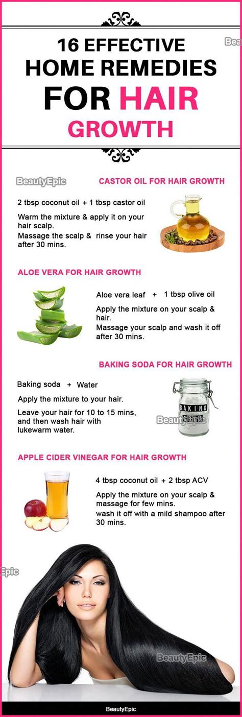 16 Effective Home Remedies For Hair Growth Hairlossremedyformen Hair Growth Home Remedies