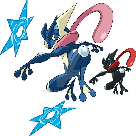 658 Greninja Art V2 By Tails19950 On Deviantart