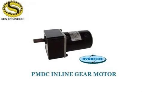 Dynaflux Watts Pmdc Worm Geared Motor For Conveyors