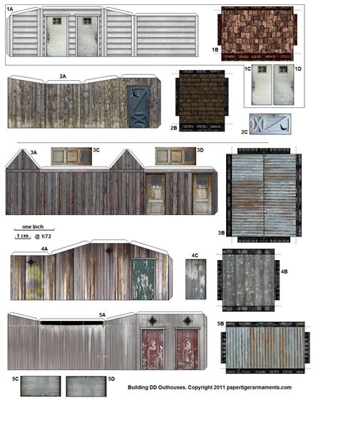 Printable Ho Scale Buildings