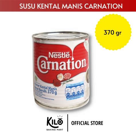 Nestle Carnation Krimer Kental Manis Kaleng 370 G Lazada Indonesia