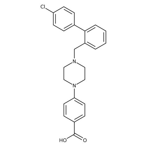 4 4 4 Chlor 2 Biphenylmethyl 1 piperazinyl Benzoesäure 97