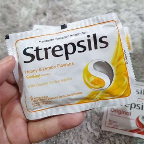 Jual Strepsils Original Honey Lemon Shopee Indonesia