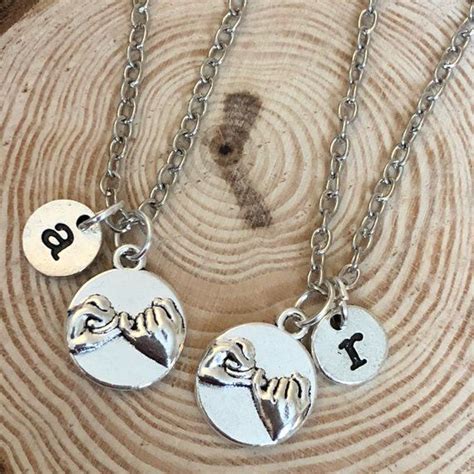 Pinky Promise Set Of Necklaces Best Friends Friendship Relationship