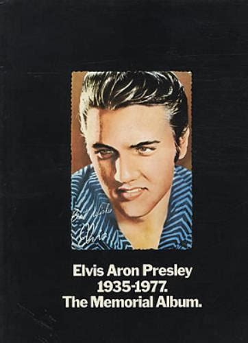 Elvis Presley Elvis Aron Presley 1935 1977 The Memorial Album Uk Book