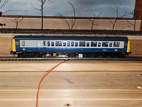 Bachmann 35 526 OO Gauge Class 121 DMU Bubble Car 55025 BR Blue Grey