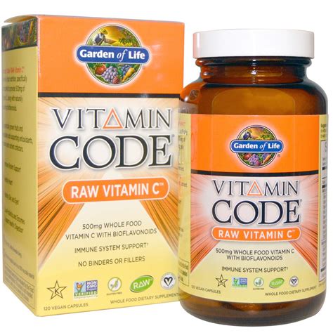 Garden Of Life Vitamin Code Raw Vitamin C Vegan Capsules Byclue