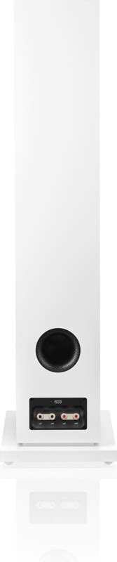 Bowers Wilkins S Enceinte Colonne Haute Fid Lit Finition Blanc