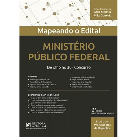 Mapeando O Edital Magistratura Federal 3a Edicao 2020 Juspodivm Black