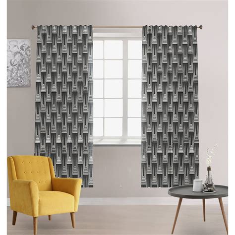 Frifoho Polyester Blackout Curtain Pair Wayfair