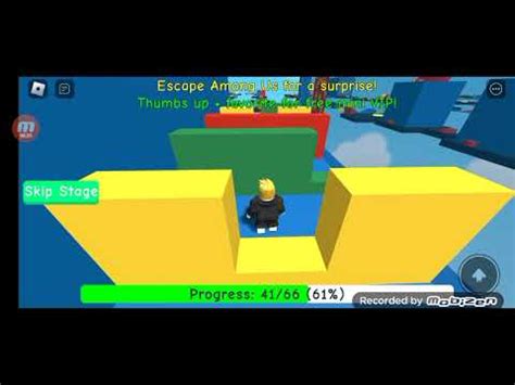 Escape The Among Us On Roblox Youtube