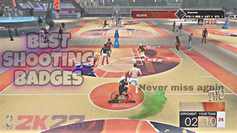 Best Shooting Badges For Any Builds Nba K Never Miss Again Youtube