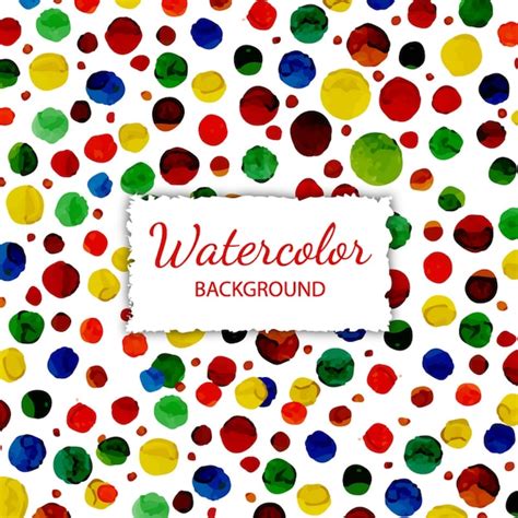 Free Vector | Watercolor Pattern Background