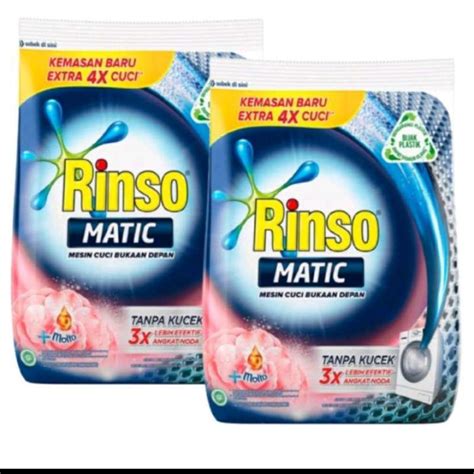 Jual Rinso Matic Laundry Deterjen Bubuk Molto Anti Noda Kg Isi Pcs