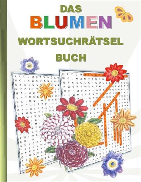 Das Blumen Wortsuchr Tsel Buch Von Brian Gagg Buch