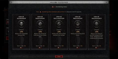 How To Unlock Season Blessings In Diablo