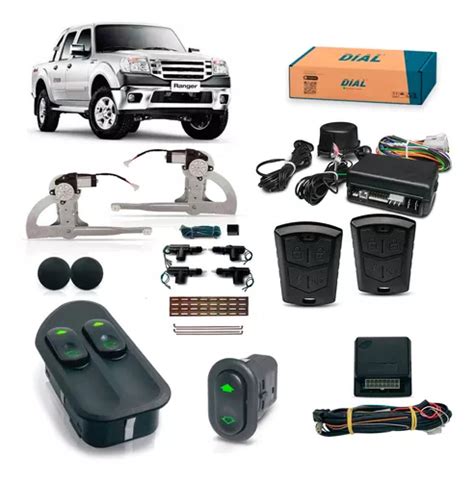 Kit Vidro Eletrico Ford Ranger Antiga Diant Trava Positron