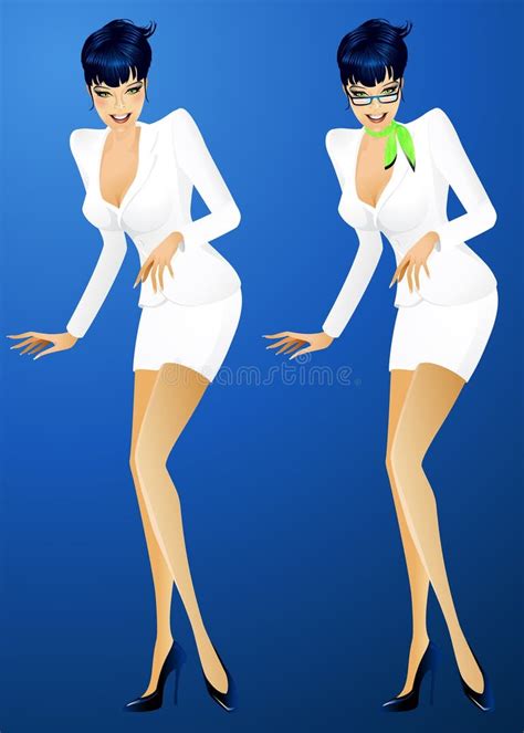 Erotic Secretary Stock Illustrations 56 Erotic Secretary Stock