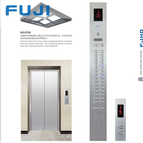 Fuji Hairline Stainless Steel Passenger Elevator Lift Elevator Cost