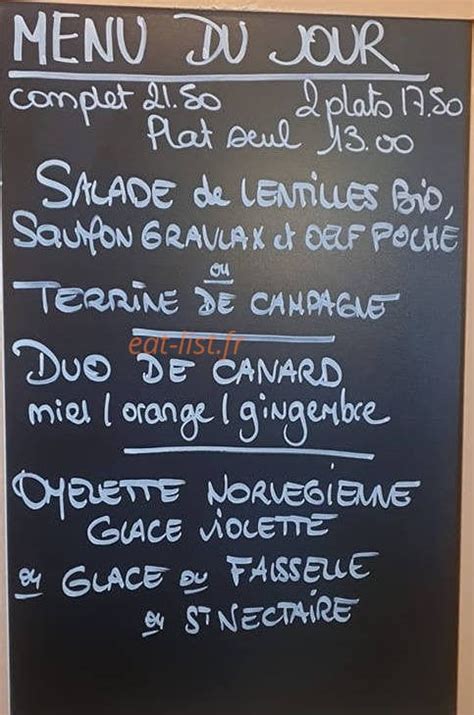 Le Grain de Sel à Brioude menu et photos