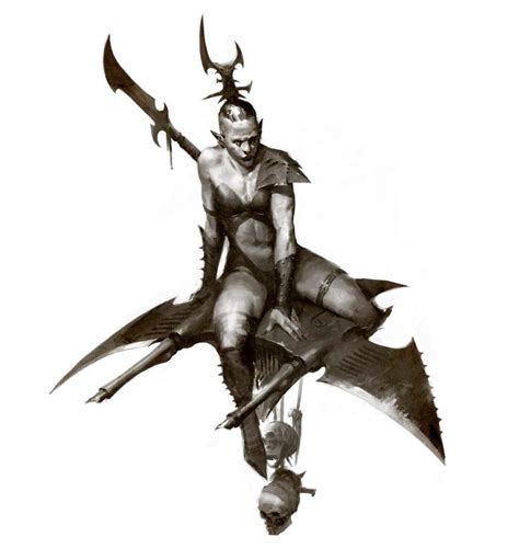 Michael Savier On Twitter Dark Eldar Warhammer Art Warhammer Fantasy