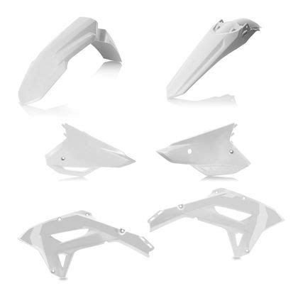 Kit Plastiques Acerbis Couleur Blanc Motoblouz