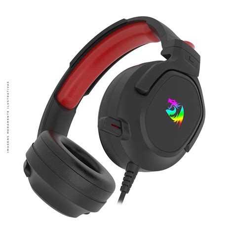 Headset Gamer Redragon Nireus RGB USB 7 1 H399 RGB