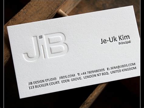 Embossed Business Cards – Iconix Printing and Design