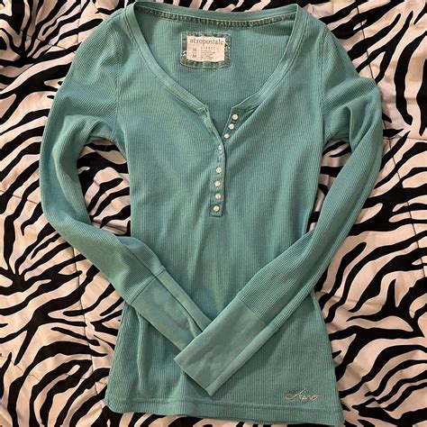 Aeropostale Henley Aeropostale Henley Y2k 2000s Depop