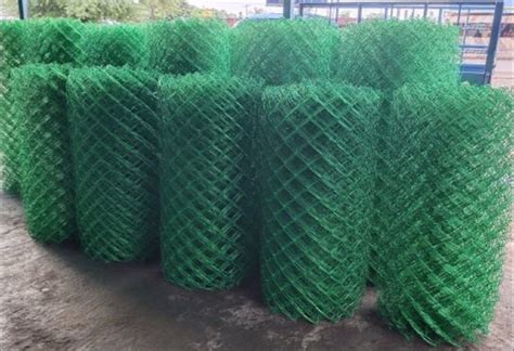 Pvc Coated Chain Link Fencing Mesh X Mm At Rs Sq Ft In