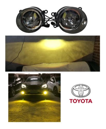 Par Faros Niebla Lupa Led Amarillo Toyota Hiace Env O Gratis