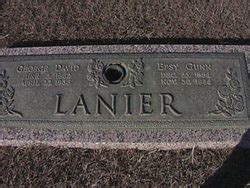 George David Lanier 1862 1936 Mémorial Find a Grave