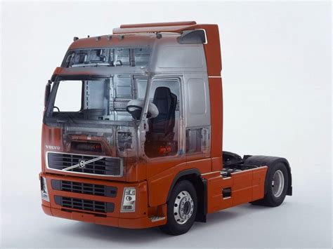 Volvo Fh Truck Cutaway Drawing In High Quality