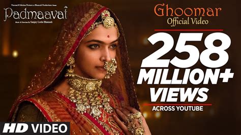 GHOOMAR SONG LYRICS - Padmavati [2017] | Deepika Padukone