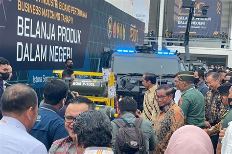 Buka Business Matching Pdn Presiden Jokowi Tekankan Penggunaan Produk