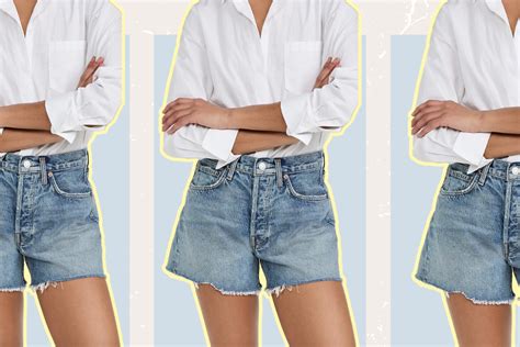 The Best Pairs of High-Waisted Denim Shorts | The Everygirl