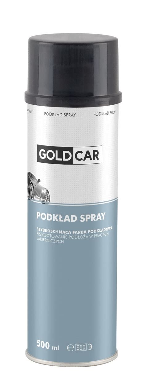 Lakier Podk Adowy Szybkoschn Cy Czarny Spray Goldcar Ml