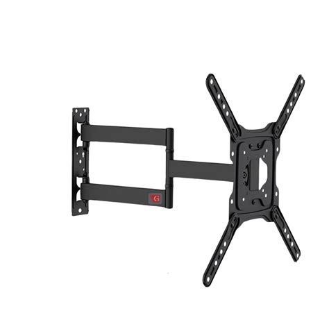 Ripley RACK MOVIBLE DOBLE BRAZO PARA TV DE 32 HASTA 55 PULGADAS