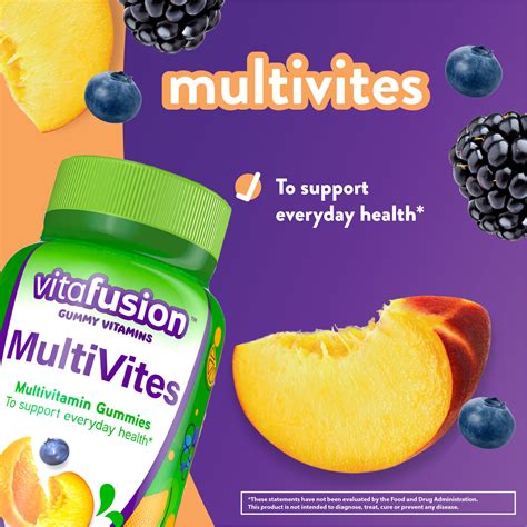 Vitafusion Multivites Gummy Vitamins 150ct Specifications Features