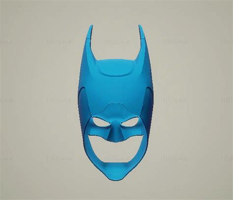 Batman Helmet 3D Printing Model STL