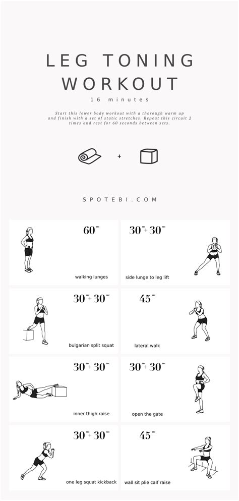 16-Minute Leg Toning Workout