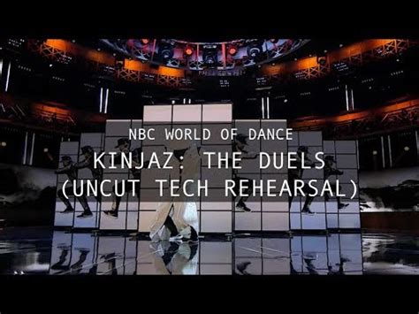 NBC World Of Dance Kinjaz The Duels Un Cut Tech Rehearsal YouTube