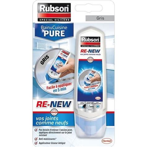 Mastic RUBSON RE NEW Triple Protection Gris 100ml Cdiscount