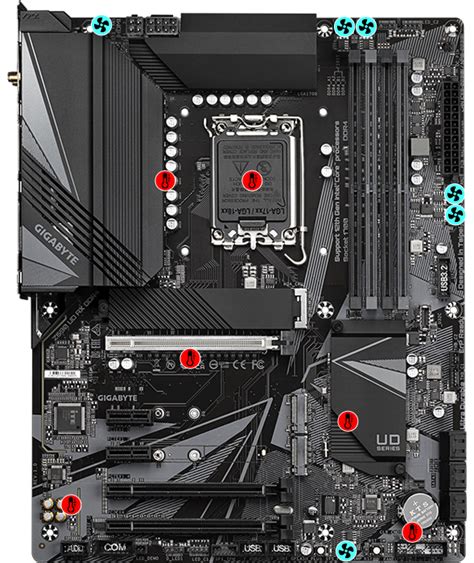 Gigabyte Z Ud Ax Ddr Rev X Intel Ultra Durable Atx