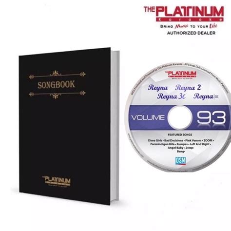 PLATINUM REYNA 1 2 3C Latest CD Full Songlist Songbook Lazada PH