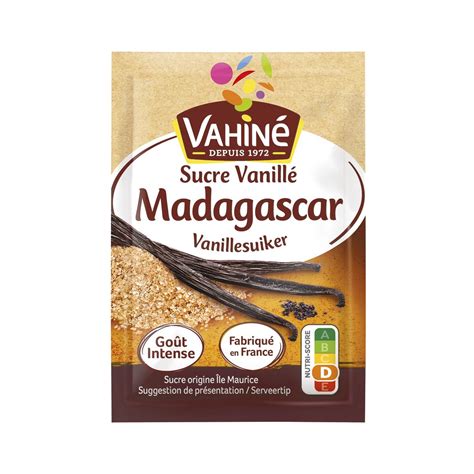 Livraison à domicile Vahine Sucre vanillé Madagascar 5 sachets