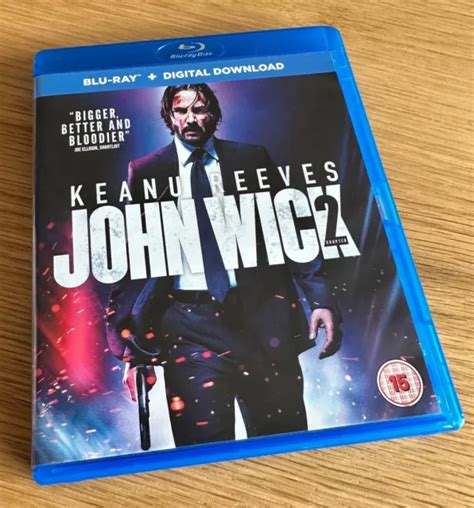 JOHN WICK CHAPTER 2 2017 Blu Ray Keanu Reeves Laurence Fishburne