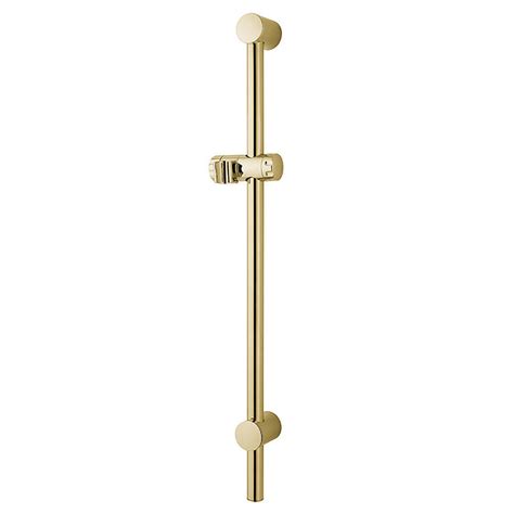 Mx Combo Adjustable Shower Riser Rail Gold Effect Rdz