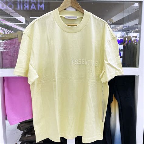 เสื้อยืด Fog Fear Of God Essentials T Shirt Ss21 Fw22 Shopee Thailand