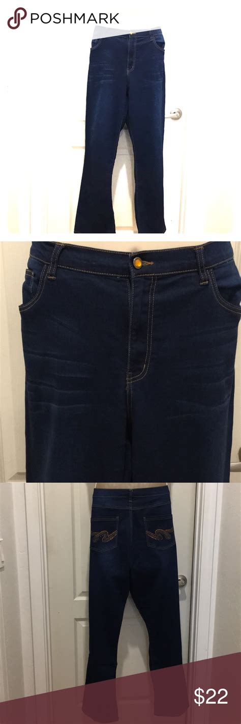 Diane Gilman soft stretch jeans size 18W